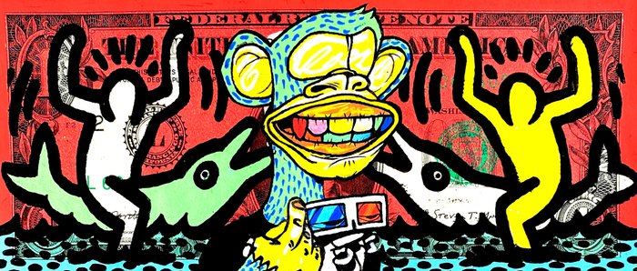 Preview of the first image of Moabit - Bored Ape Yacht Club X Soul Rider X Keith Haring.
