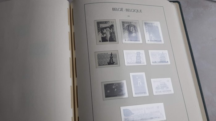 Image 2 of Accessories - Leuchtturm Album sheets Belgium 1960-2000 ( Binder + loose sheets)