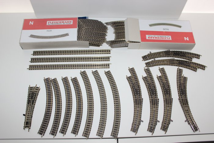 Preview of the first image of Fleischmann N - Tracks - Profile rail package.