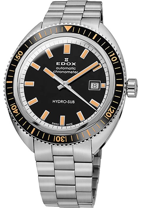 Preview of the first image of Edox - Hydro-sub SW 200 COSC Certified Limited Edition Nr.199/500 - 80128-3NBM-NIB "No Reserve Pric.