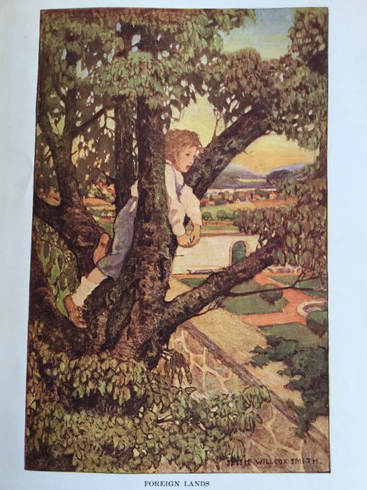 Preview of the first image of Robert Louis Stevenson, Jessie Willcox Smith - A Child’s Garden of Verses - 1927.