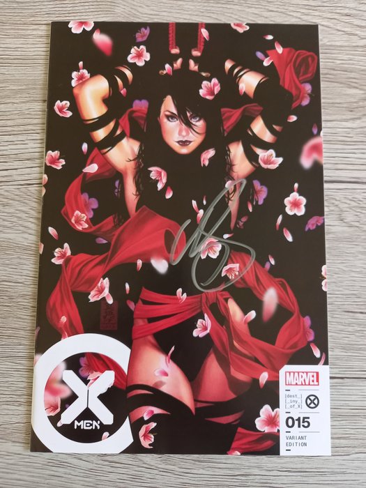 Image 2 of X-Men #15 NYCC 2022 Trade Dress Exclusive !! - Signed by artist Mark Brooks !! With COA !! - First
