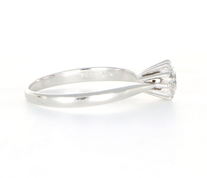 Image 2 of '' No Reserve Price '' - 18 kt. White gold - Ring - 0.30 ct Diamond