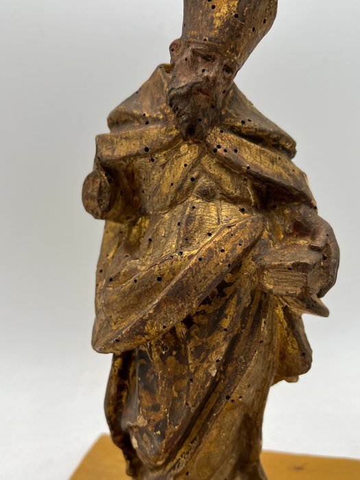 Image 3 of Sculpture, Saint Peter - Wood - Early 18th century