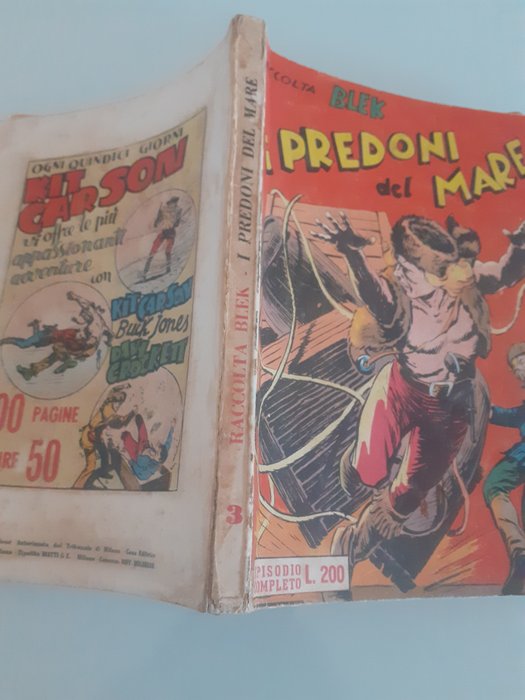 Image 3 of Grande Blek - Raccolta lire 200"I Predoni del mare" - Stapled - First edition - (1950)