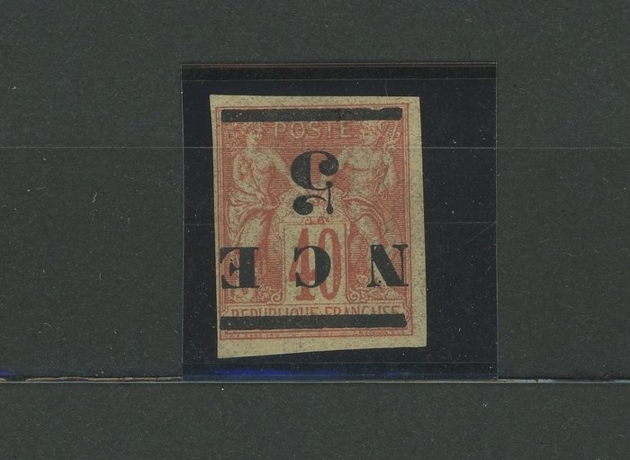 Image 3 of French Colony 1881 - Quote: over €3,300 -New Caledonia - Very nice mint setincluding MNH, ‘France L
