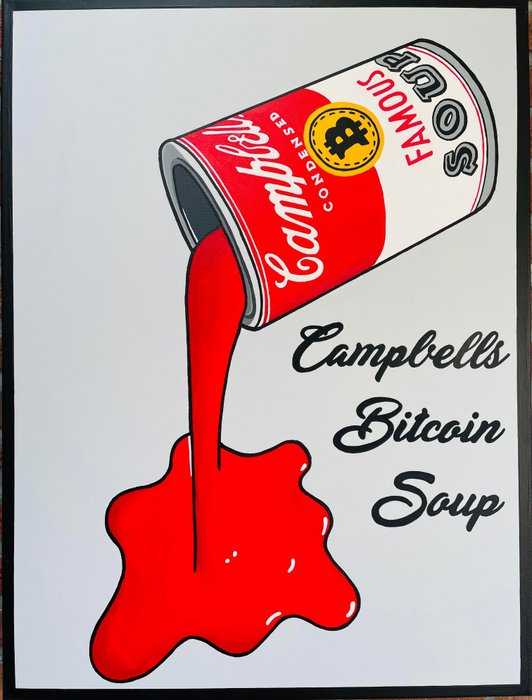 Image 3 of Xavier Van Walsem (1980) - Campbells Bitcoin Soup