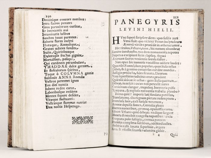 Image 2 of Barberini / Colonna - Carmina diversorum auctorum - 1629