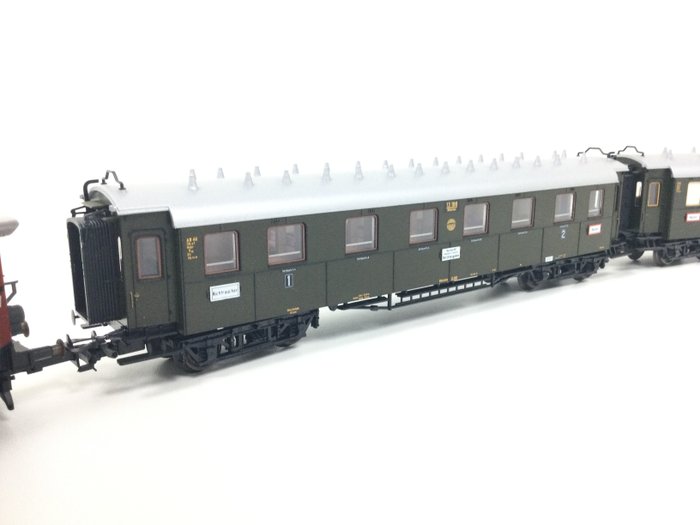 Image 3 of Märklin H0 - 2860/uit set 2660 - Train set - Four-part set with electric locomotive EP 5 - DRG