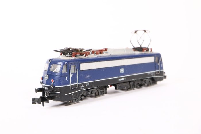 Preview of the first image of Trix N - 2054 - Electric locomotive - BR 110 483-5 - DB.