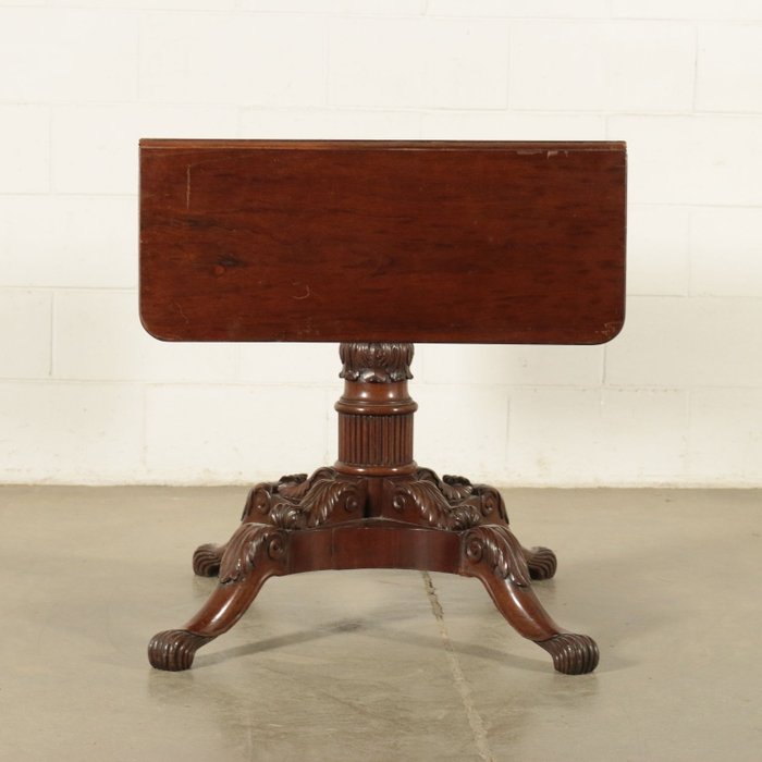 Image 3 of Coffee table - Victorian - Mahogany, fir - Mid 19th century