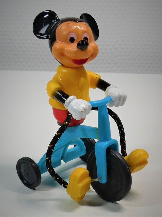 Image 3 of Gabriël Industries # - Mickey Mouse & Goofy on Tri-cycle. - 1970-1979 - HONG-KONG