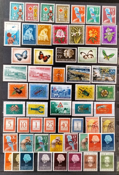 Image 3 of Netherlands New Guinea 1950/1962 - Complete collection
