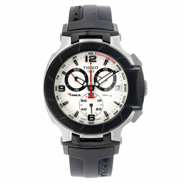Preview of the first image of Tissot - T-Race - "NO RESERVE PRICE" - T048417A - Men - 2011-present.