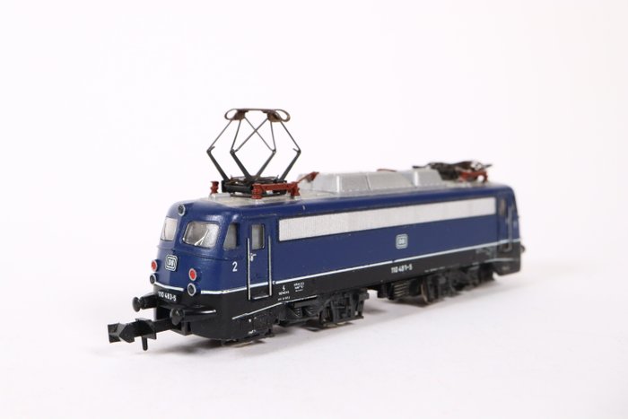 Image 2 of Trix N - 2054 - Electric locomotive - BR 110 483-5 - DB