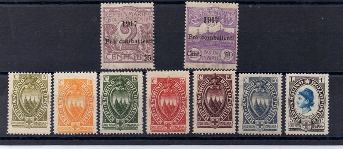 Image 3 of San Marino 1917/1934 - Some sets and single values of the period MNH