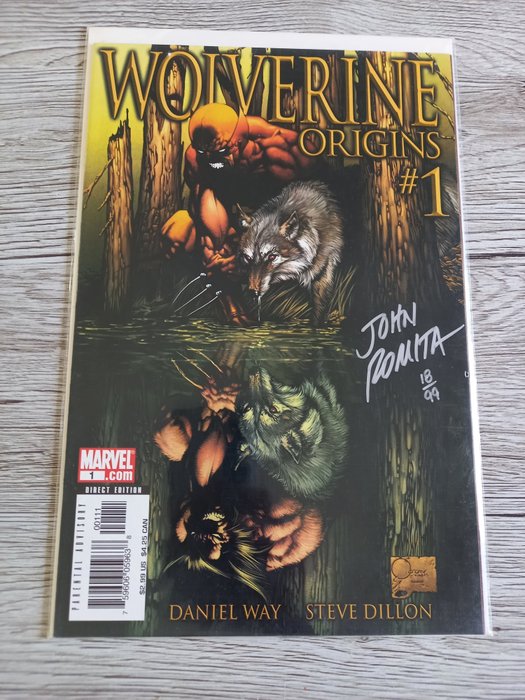 Image 2 of Wolverine: ORIGINS #1Limited 99 Signatures worlwide! - Signed by Wolverine artist creator J. Romita