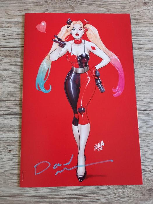 Image 2 of Harley Quinn #17 "Virgin Nakayama Cover" - Signed by Artist David Nakayama !!! With COA !! - First