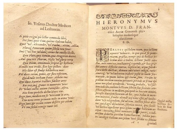 Image 2 of Jerôme de Monteux - Compendiolum Curatricis Scientiae longè Utilissimus - 1556