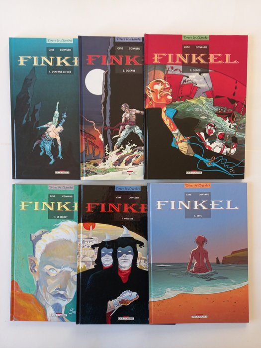 Preview of the first image of Finkel T1 à T6 - 6x C - First edition - (1994/2001).