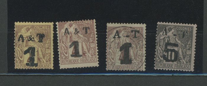 Image 2 of French Colony 1889 - Quote: over €5,000 - Annam and Indochina - Very nice mint set including MNH, G