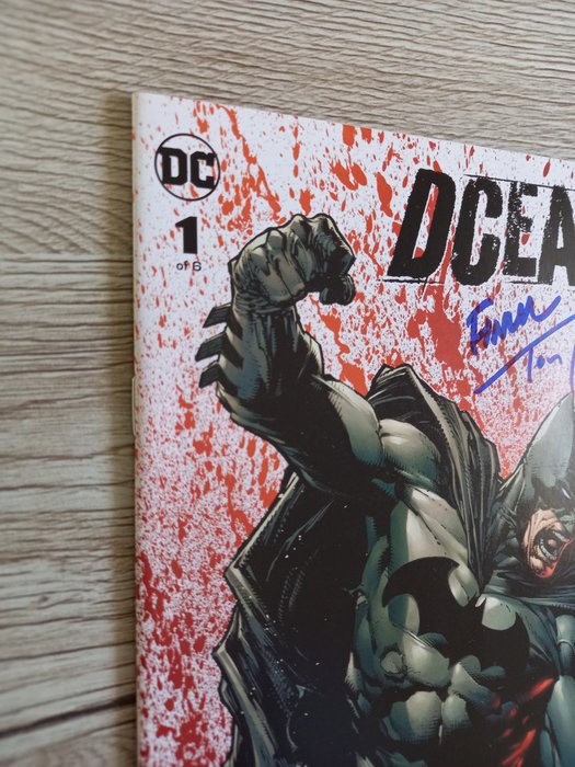 Image 3 of Dceased #1 Exclusive David Finch ! - Signed by creator Tom Taylor and cover artist David Finch !!!
