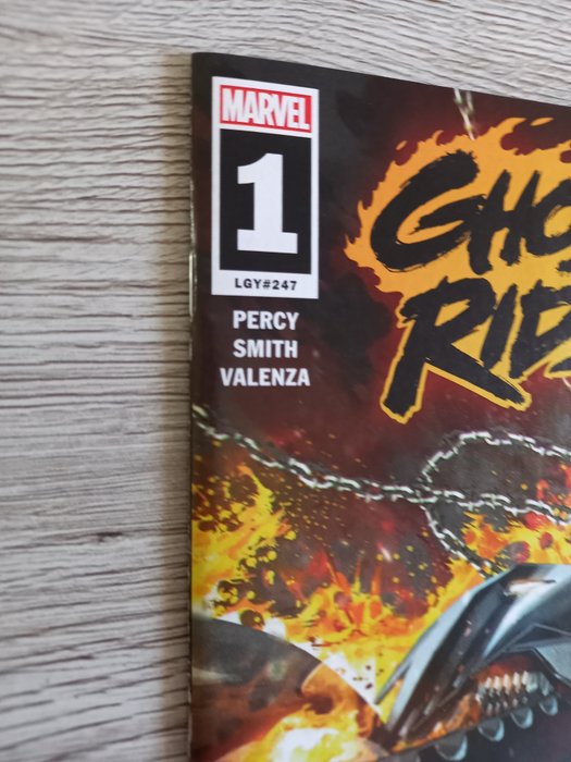 Image 3 of Ghost Rider #1Big Keys Issue 1ST APPS !! 50th Anniversary ! DISNEY + Serie SOON... - Signed bycreat