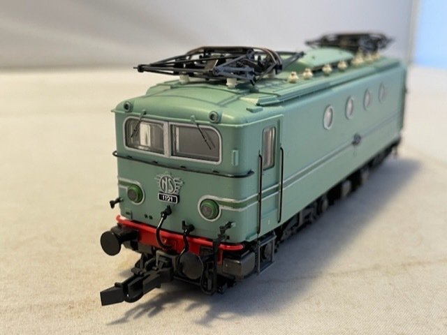 Image 3 of Roco H0 - 43464 - Electric locomotive - Series 1100 in Turquoise livery of the Dutch Railways - (84