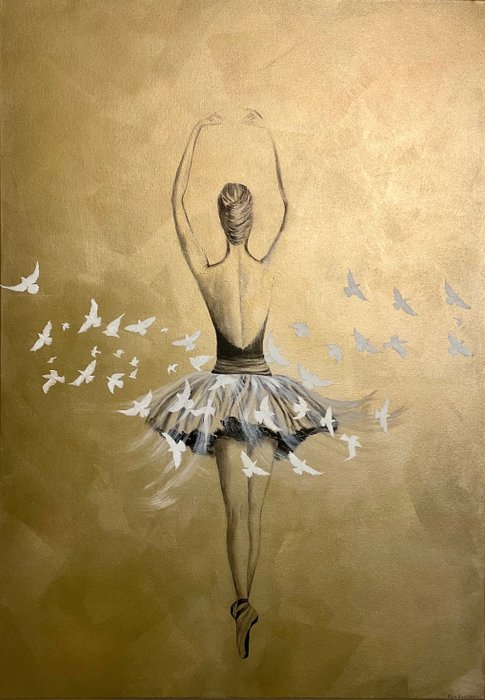 Preview of the first image of Ewa Kaczmarek - Ballet with birds.