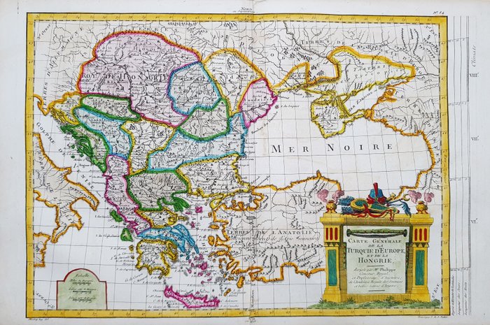 Preview of the first image of Greece, Turkey, Balkans, Hungary, Greece, Crete, Macedonia, Bulgaria; Etienne M. Philippe de Pretot.