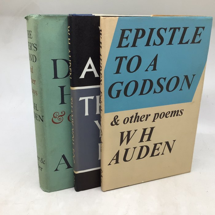 Preview of the first image of W.H. Auden - Epistle to a godson & Other Poems; Thank you, fog: last poems; The Dyer's Hand & Other.