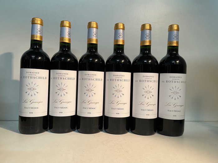 2019 Domaines Edmond de Rothschild Les Granges - 上梅多克 - 6 瓶 (0.75L)