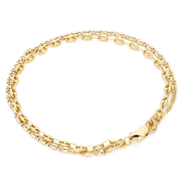 Preview of the first image of No reserve - 18 kt. Gold - Bracelet.
