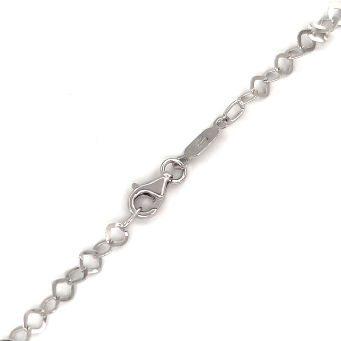 Image 3 of 18 kt. White gold - Necklace