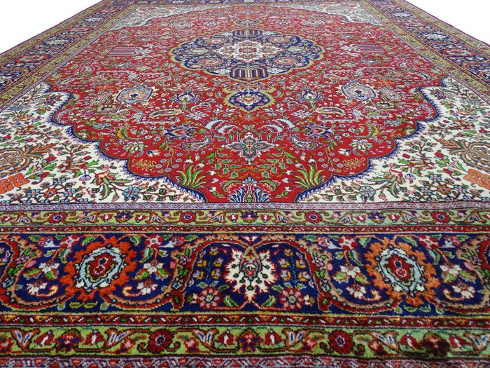 Tabriz - Cleaned - Rug - 400 cm - 293 cm