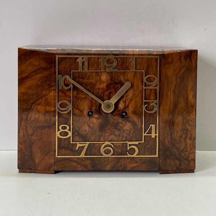 Preview of the first image of A.D. Overstrijd Rotterdam - Hague School - Junghans Clock.