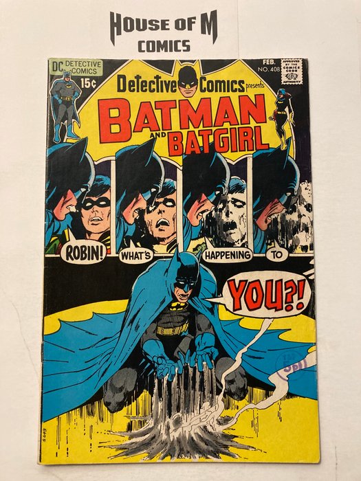Image 2 of Detective Comics (Featuring Batman) # 408 & 409 Silver Age Gems! - Neal Adams art & covers! Mid to