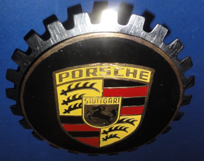 Image 3 of Emblem/mascot/badge - Porsche Radiateur Badge - Badge - 1950-1960