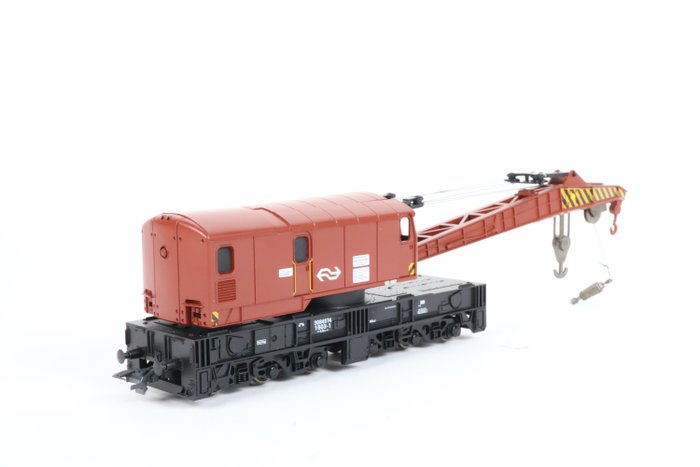 Image 3 of Roco H0 - 46801 - Freight wagon set - Digitally controllable accident crane - NS