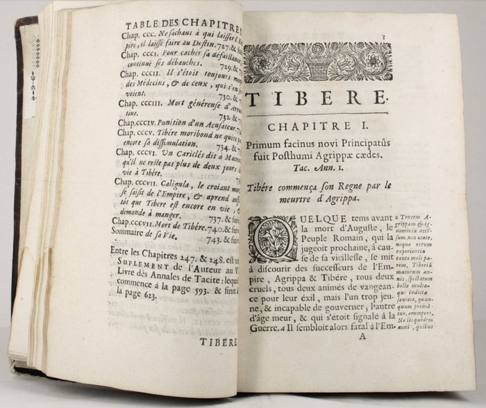Preview of the first image of De La Houssaie - Tibere discours politiques sur Tacite - 1685.