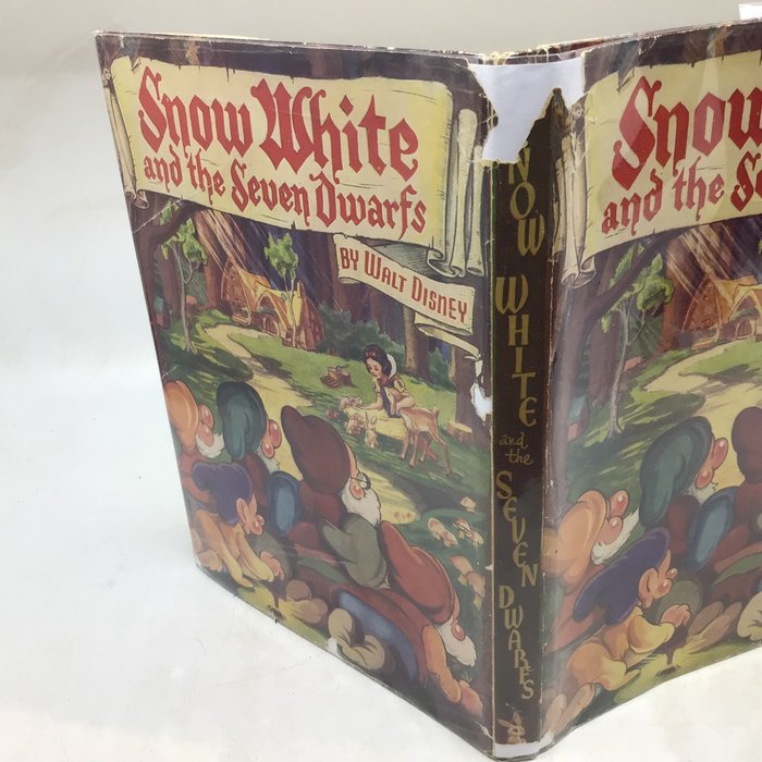 Image 2 of Walt Disney - Snow White and the Seven Dwarfs (in rare dust jacket) - 1938