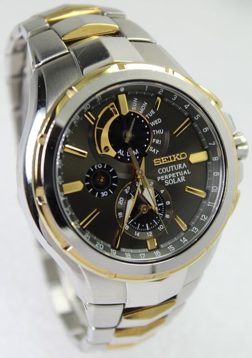Preview of the first image of Seiko - Coutura Solar Perpetual - SSC376P9 - Men - 2011-present.