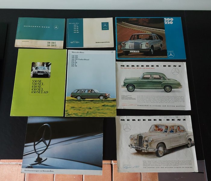 Preview of the first image of Documentation - Prospekt und Bedienungsanleitung - Mercedes-Benz - 1960-1970.