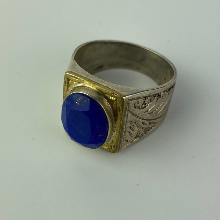 Image 2 of 925 Silver - Ring Lapis lazuli