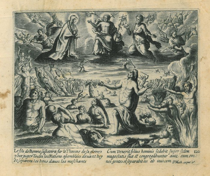 Preview of the first image of Gérard Jollain (?-1683) - Het Laatste Oordeel.