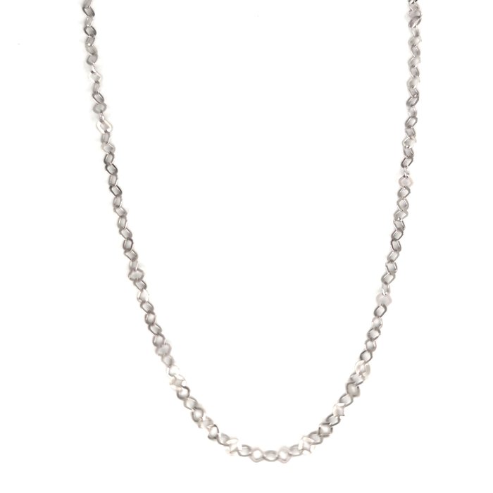Image 2 of 18 kt. White gold - Necklace