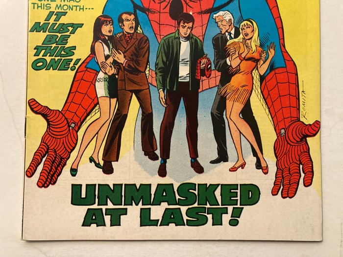 Image 3 of Amazing Spider-Man # 87 Silver Age Gem! "Unmasked at Last!" - Peter Parker reveals his secret Ident