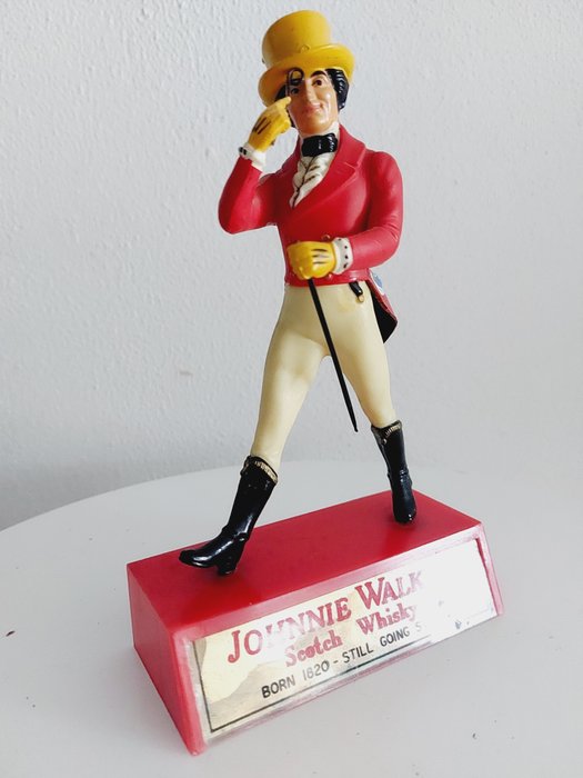 Johnnie Walker Striding Man, Scotch Whisky, Display - Advertising figure, Sculpture - plastic