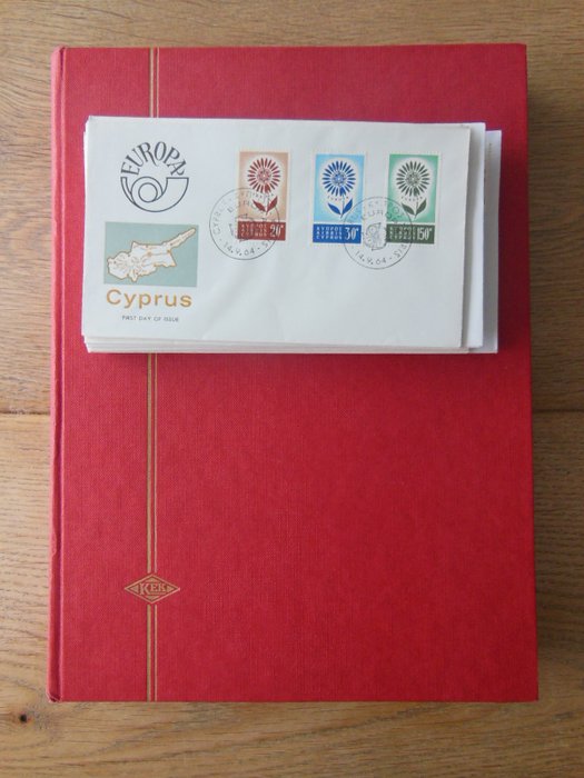 Preview of the first image of Cypress & Turkey 1880/2000 - In a stock book & FDCs loose. - Michel.