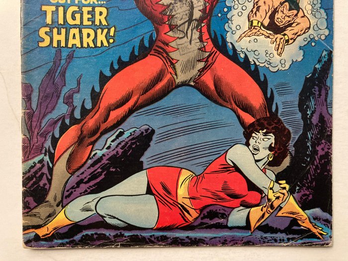 Image 3 of Sub-Mariner Starring Prince Namor # 5 Silver Age Gem! "Watch Out for Tiger Shark!" - 1st appearance